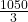 \frac{1050}{3}