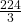 \frac{224}{3}