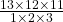 \frac{13\times12\times11}{1\times2\times3}